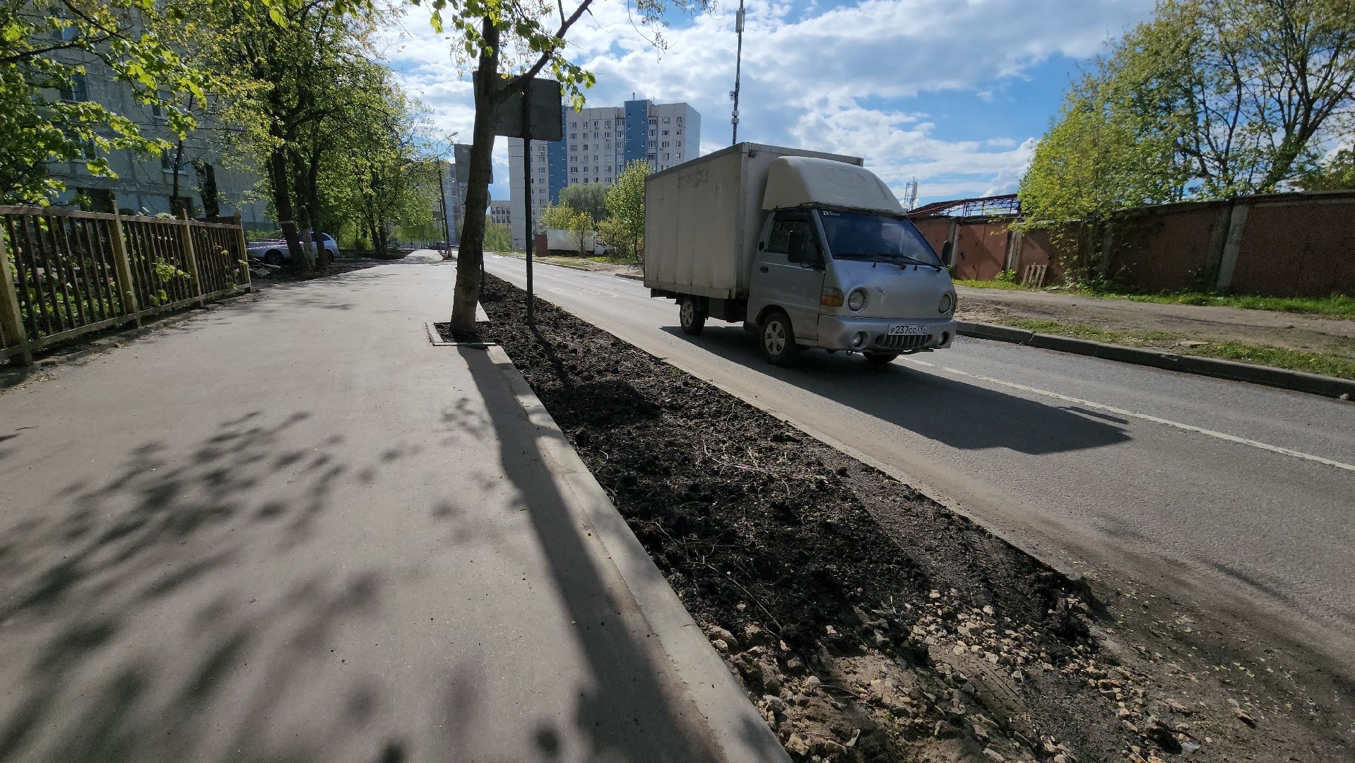 Газон, Благоустройство , Лобня,