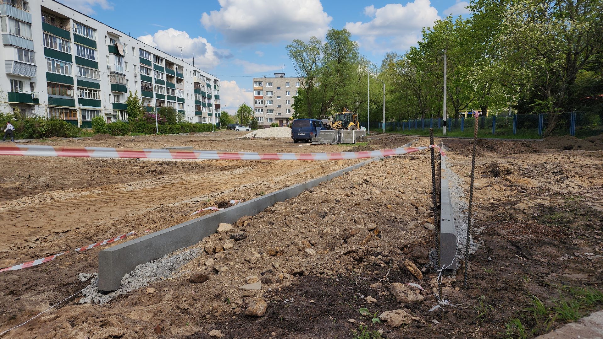 благоустройство, комплексное благоустройство двора, лосино-петровский,