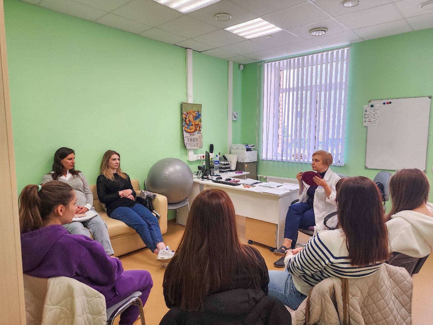 Подольск, будущие мамы, школа будущих матерей, покб, медицина,беременность,
