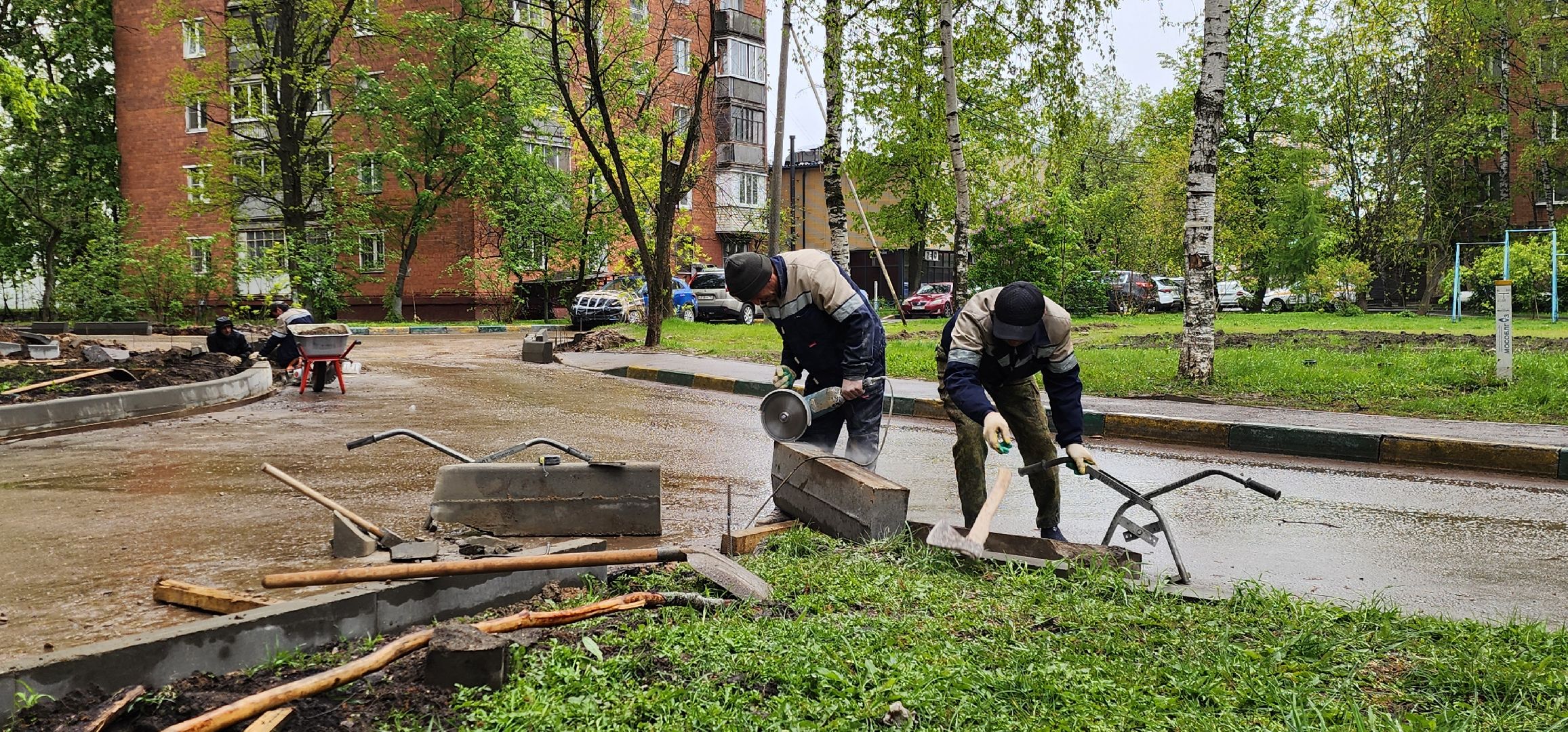 химки, благоустройство , дворы,