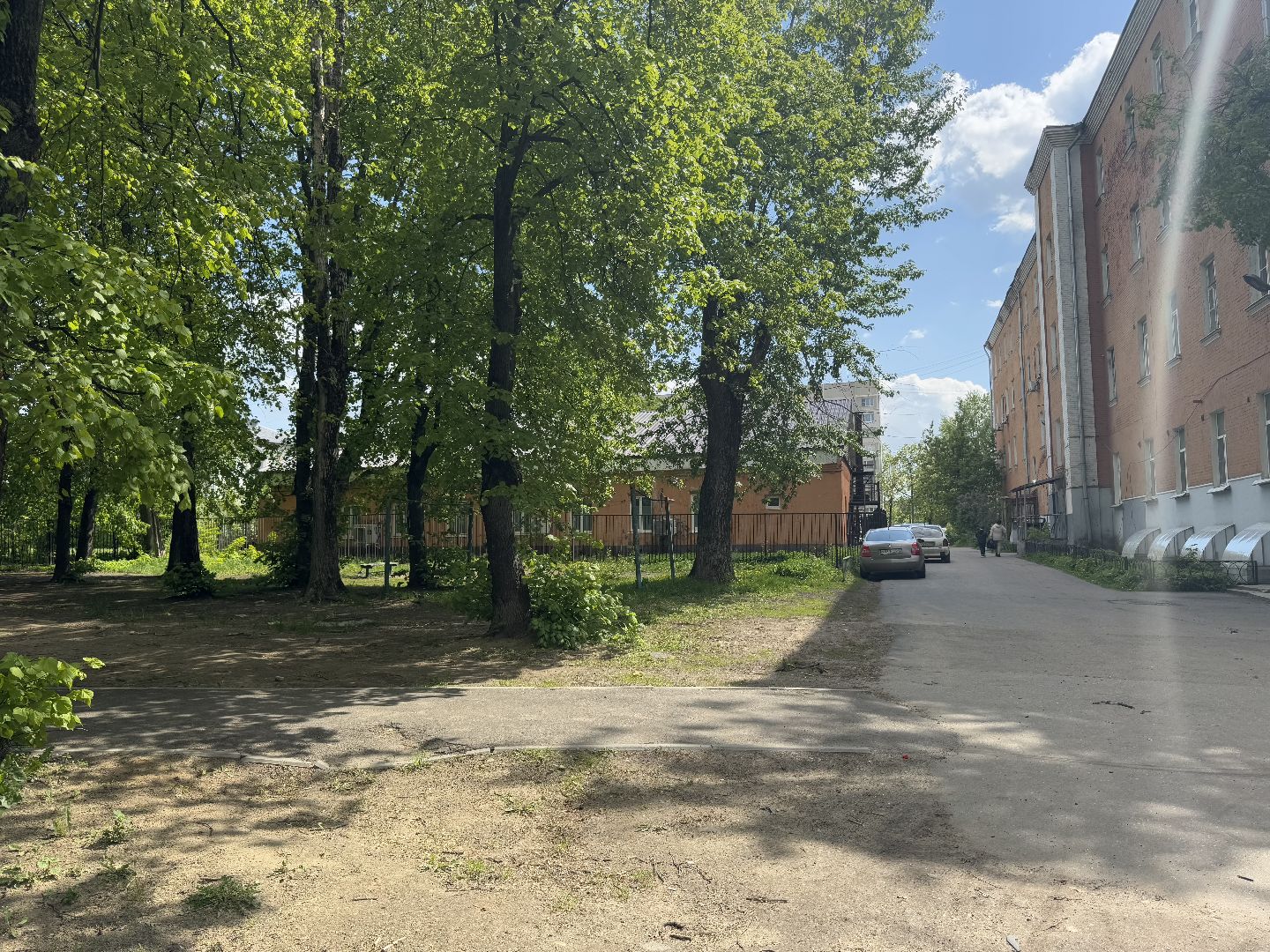 благоустройство, сквер по улице крупешина, балашиха,