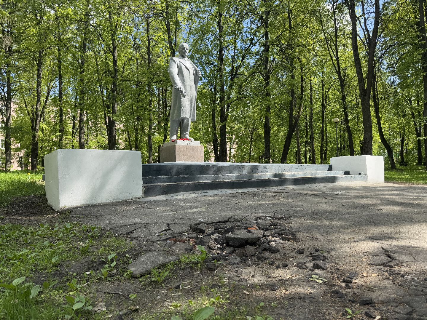 благоустройство, сквер по улице крупешина, балашиха,