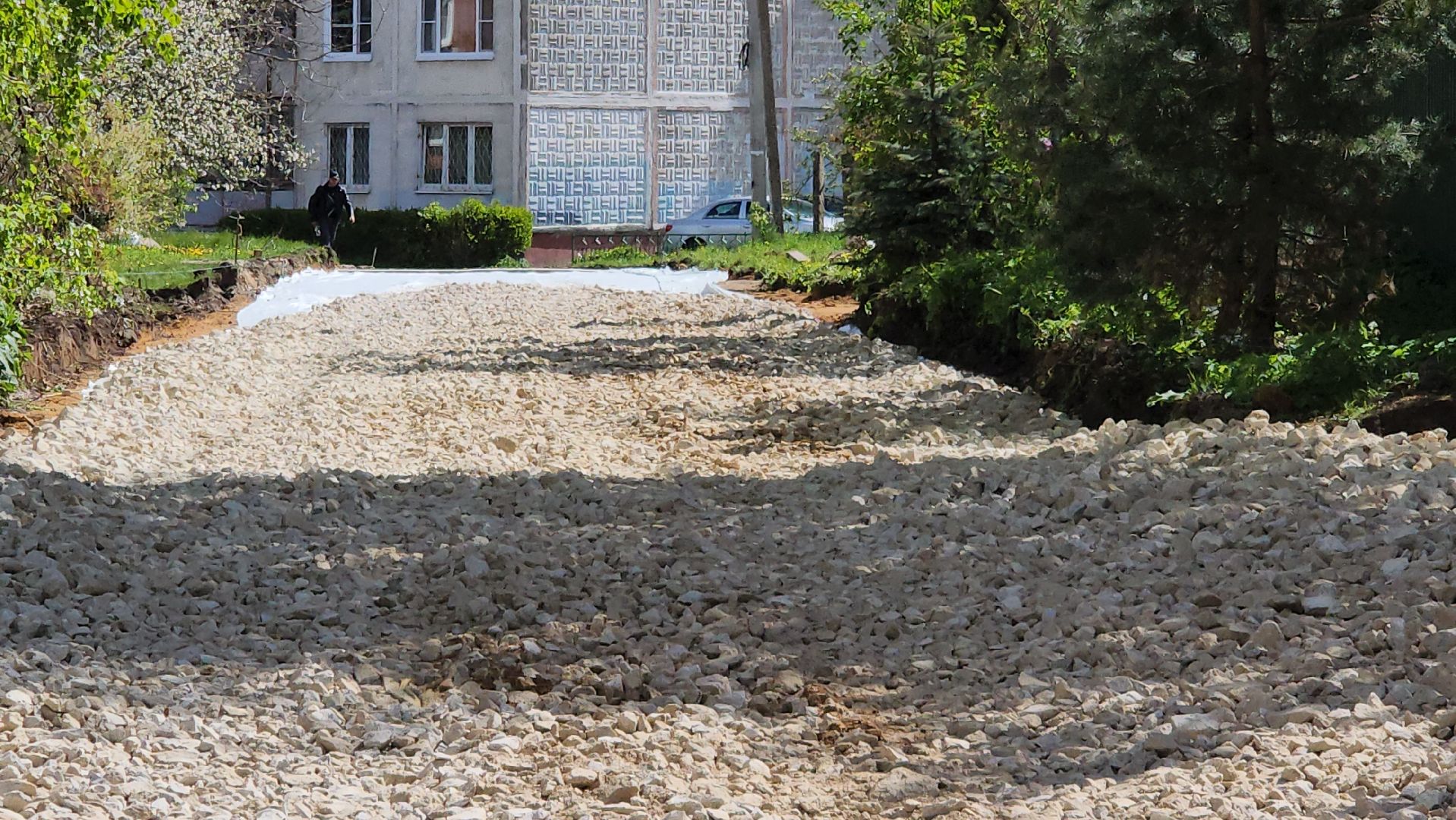 серпухов, подмосковье, ремонт дороги,