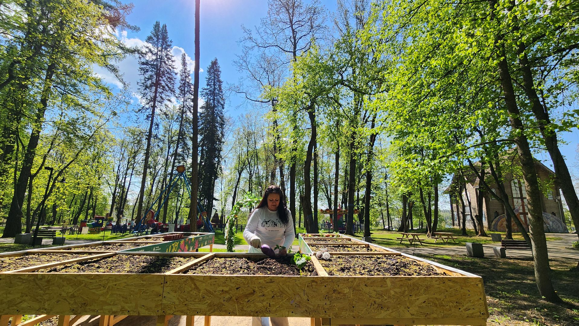 Руза, Парк городок , общественный огород, Парки Подмосковья ,