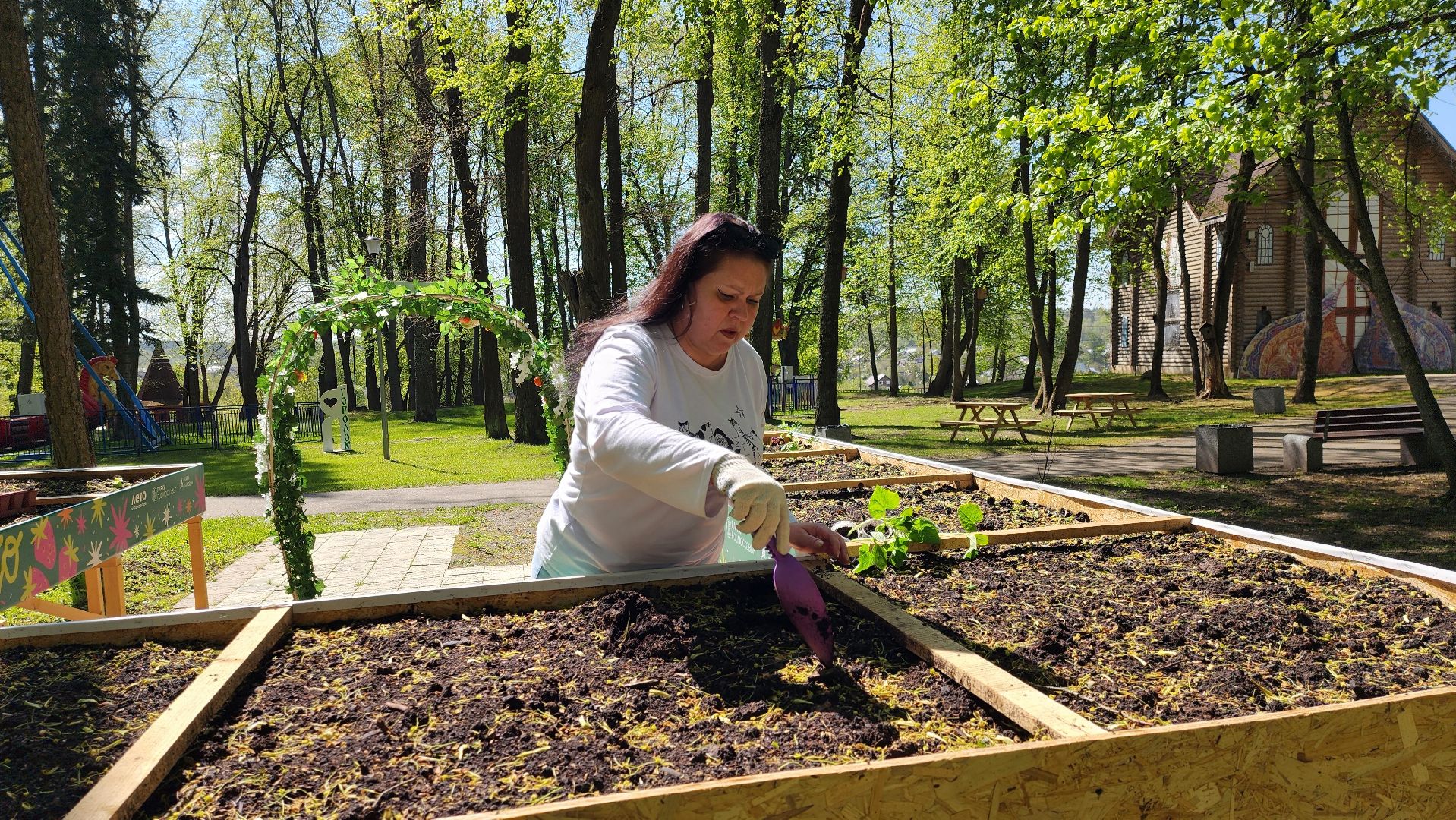 Руза, Парк городок , общественный огород, Парки Подмосковья ,