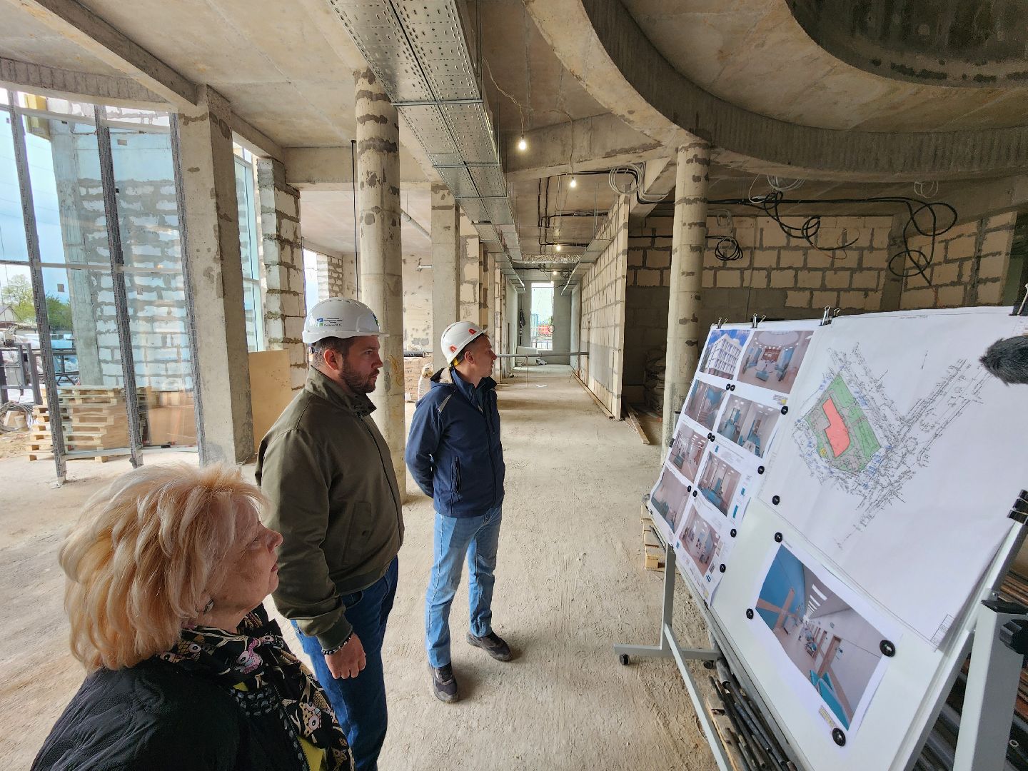 Чехов, улица Мира, детская поликлиника, строительство, инженерные сети, инженерные коммуникации, прокладка сетей, вентиляция, кондиционирование, отопление, водоснабжение, слаботочные сети, слаботочные системы, губернатор московской области, госпрограмма московской области,