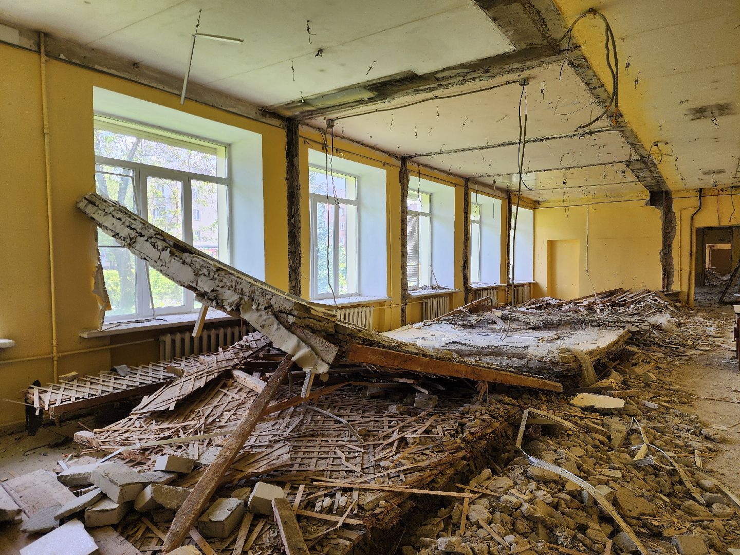 электросталь, медицина, строительство, капитальный ремонт, медучреждение, благоустройство, поликлиника,