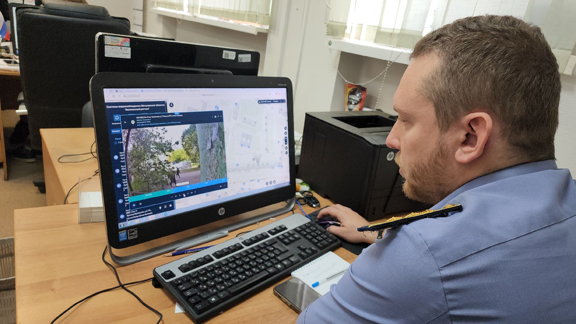 безопасный регион, чистый двор, искуственный интеллект, Поиск нарушителей,