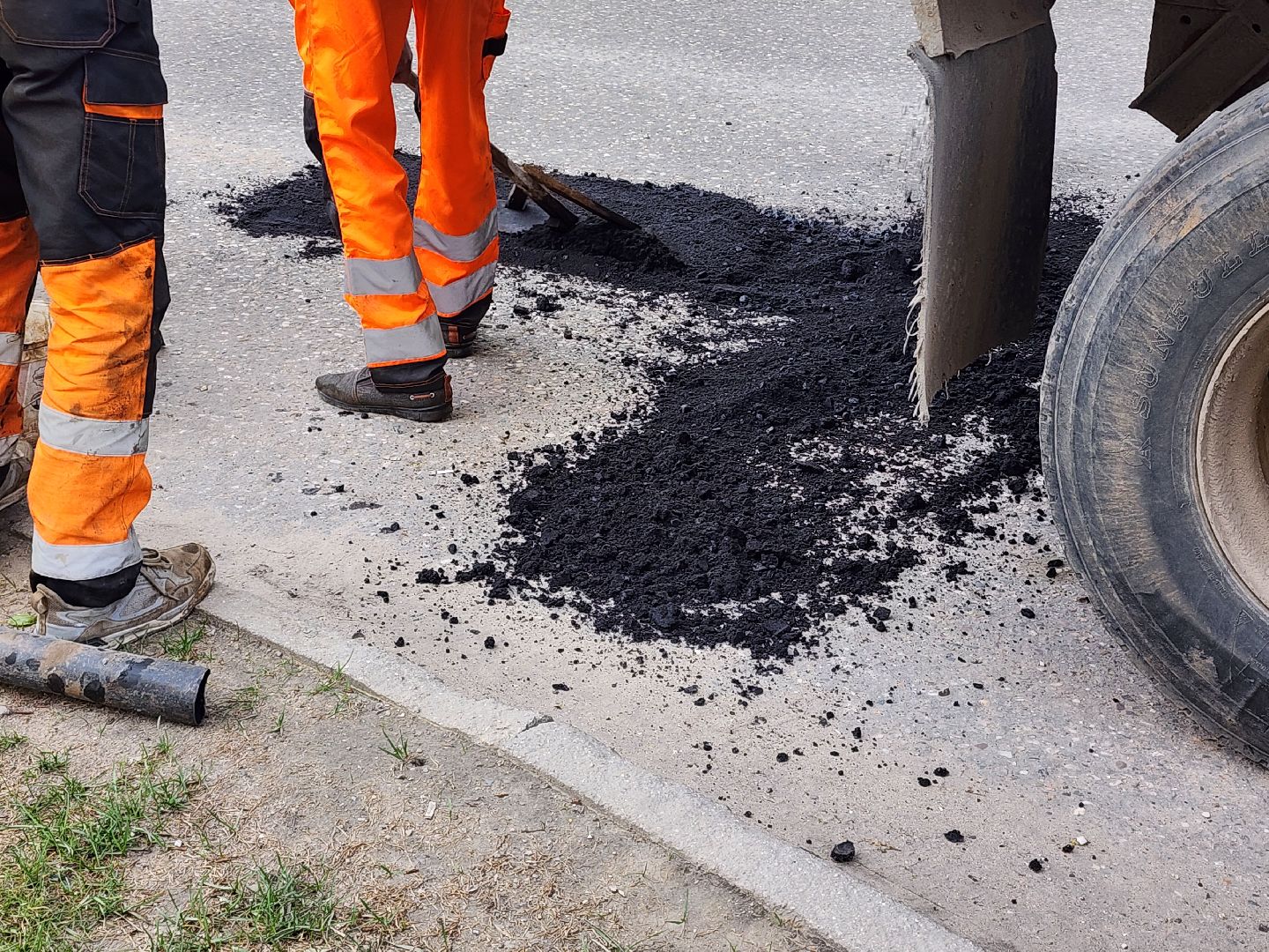сергиев посад, дороги, ямочный ремонт дорог,