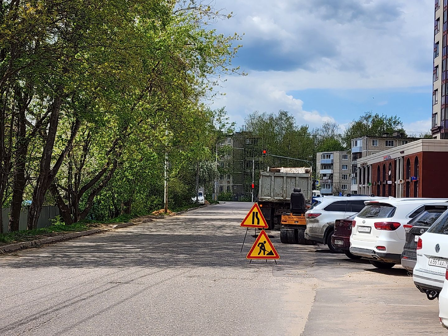 сергиев посад, дороги, ямочный ремонт дорог,