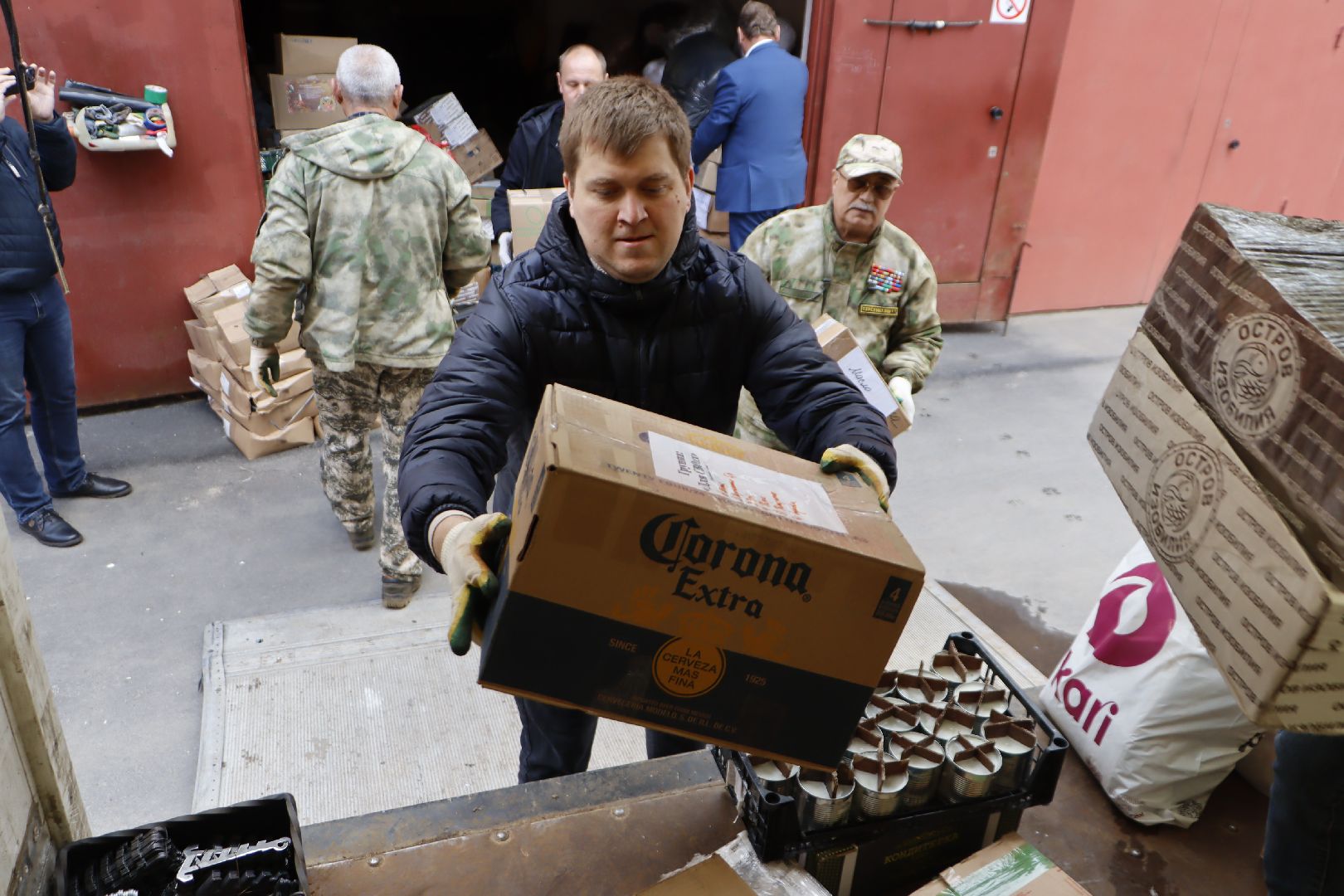 Зарайск,  гуманитарная помощь, волонтеры, Победа будет Zа нами,