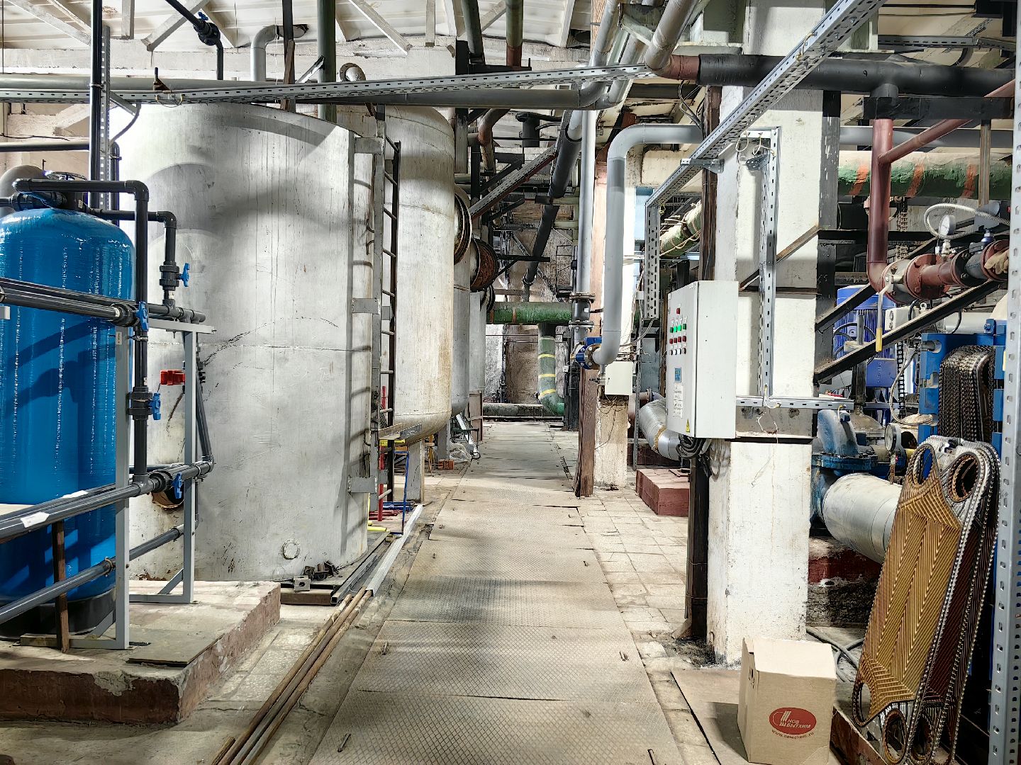 Деаэрационная установка, котельная, оборудование, трубопровод, водоканал, коррозия,