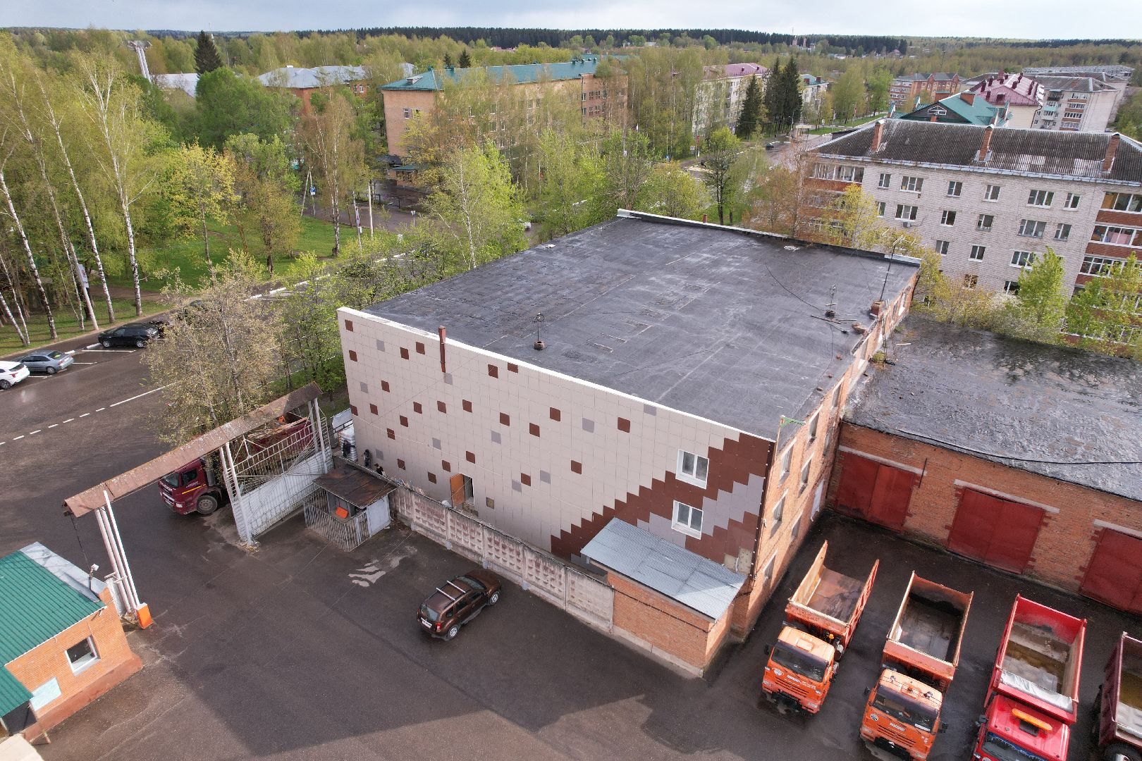 видео с коптера, капремонт спорткомлекса в Шаховской, зал единоборств в шаховской ,