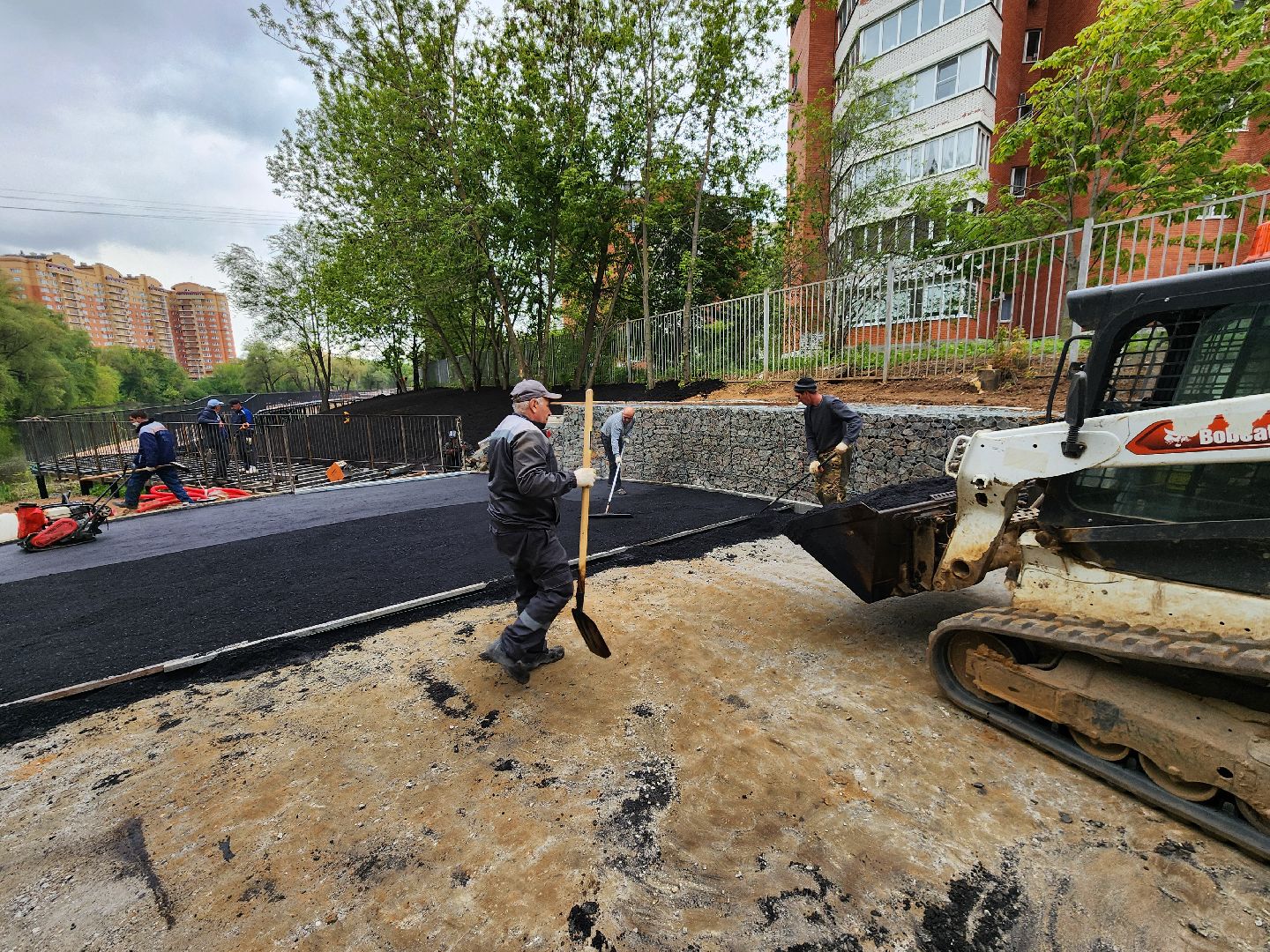 Чехов, улица Береговая, ЖК Посейдон, набережная реки теребенка, благоустройство, реконструкция, обновление, пешеходные дорожки, пешеходные зоны, тропинки и тротуары, строительство, госпрограмма московской области,