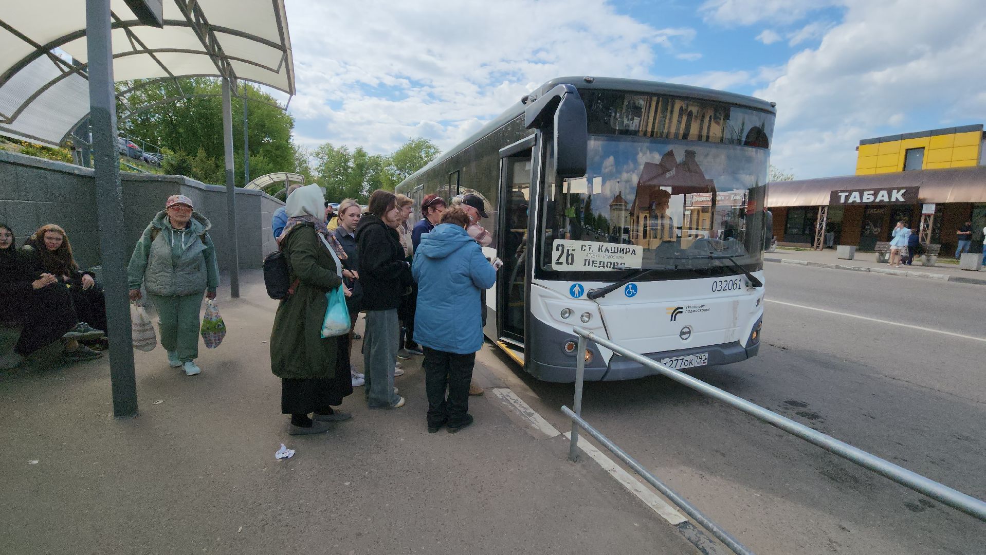 кашира, транспорт, автобусы, изменение маршрута, железня, дачники,