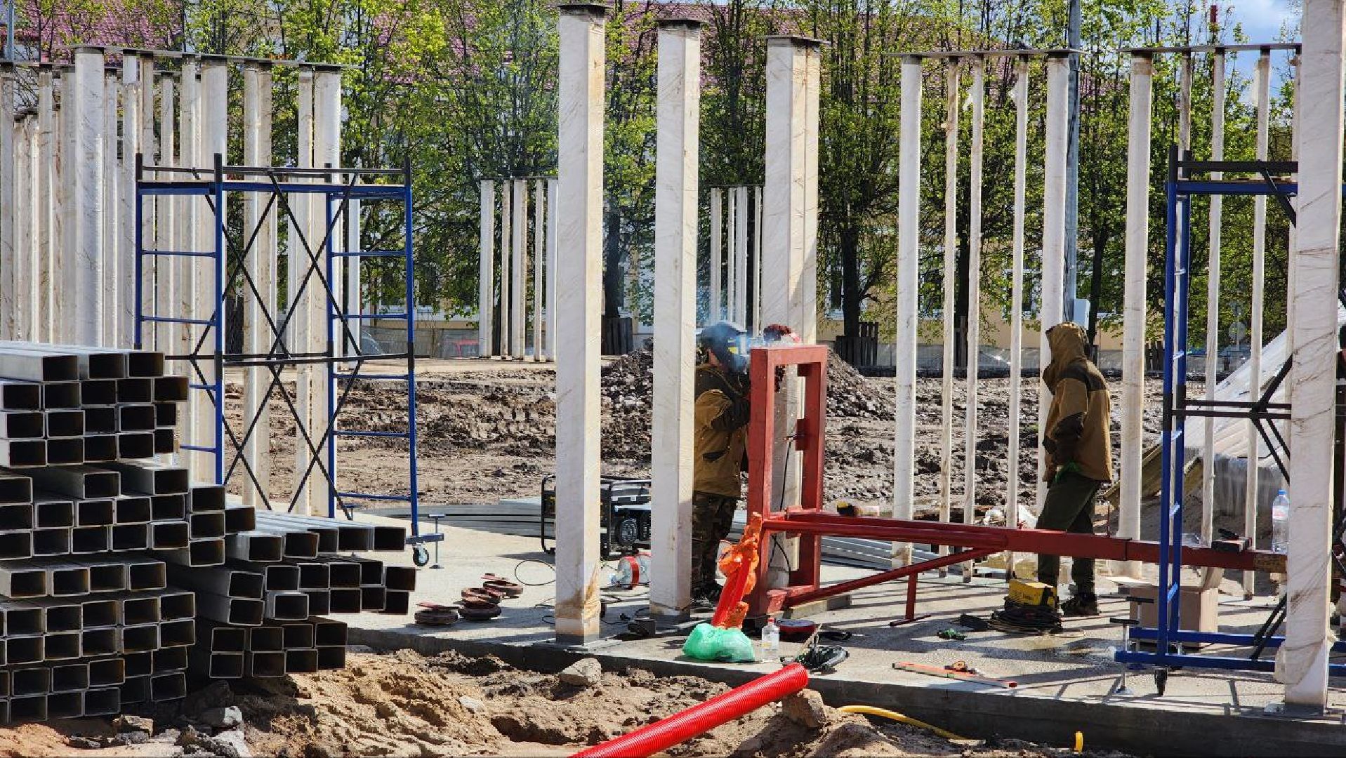 Талдом, Площадь Карла Маркса, Благоустройство, Минблаго,