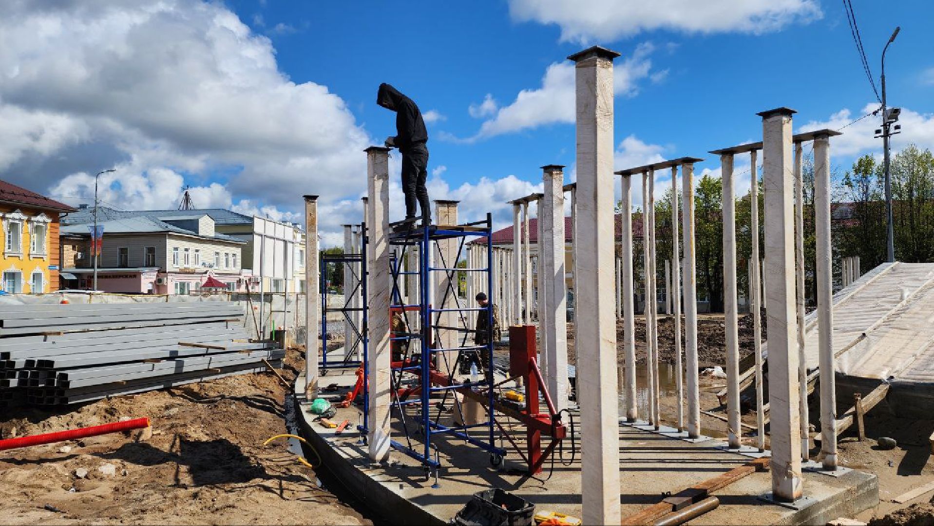 Талдом, Площадь Карла Маркса, Благоустройство, Минблаго,