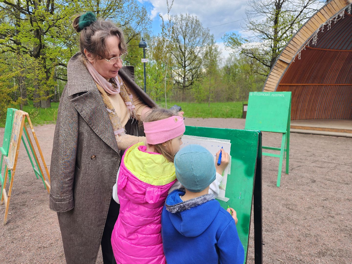 фрязино, лесопарк, открытие летнего сезона, аптекарский огород,