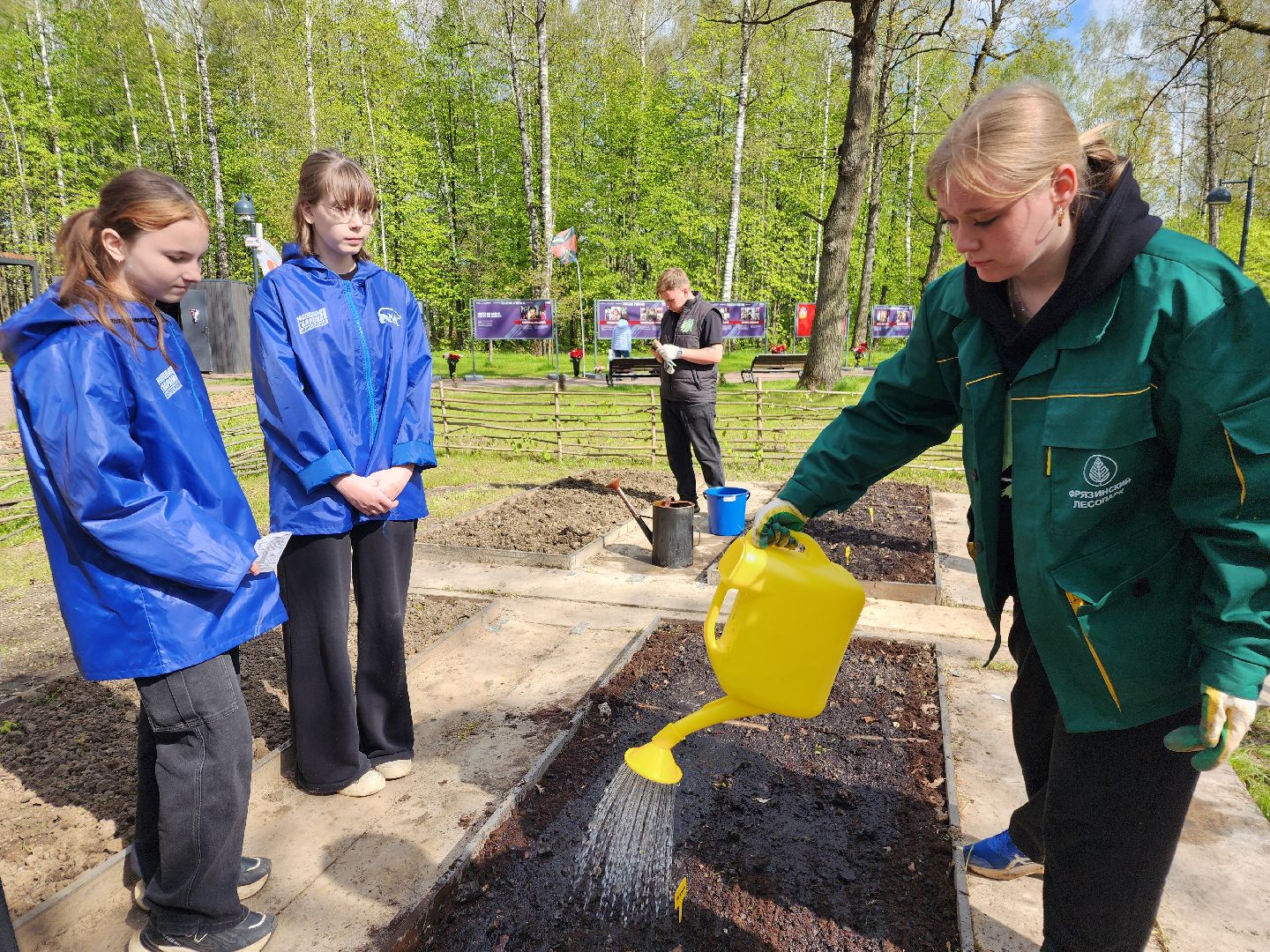 фрязино, лесопарк, открытие летнего сезона, аптекарский огород,