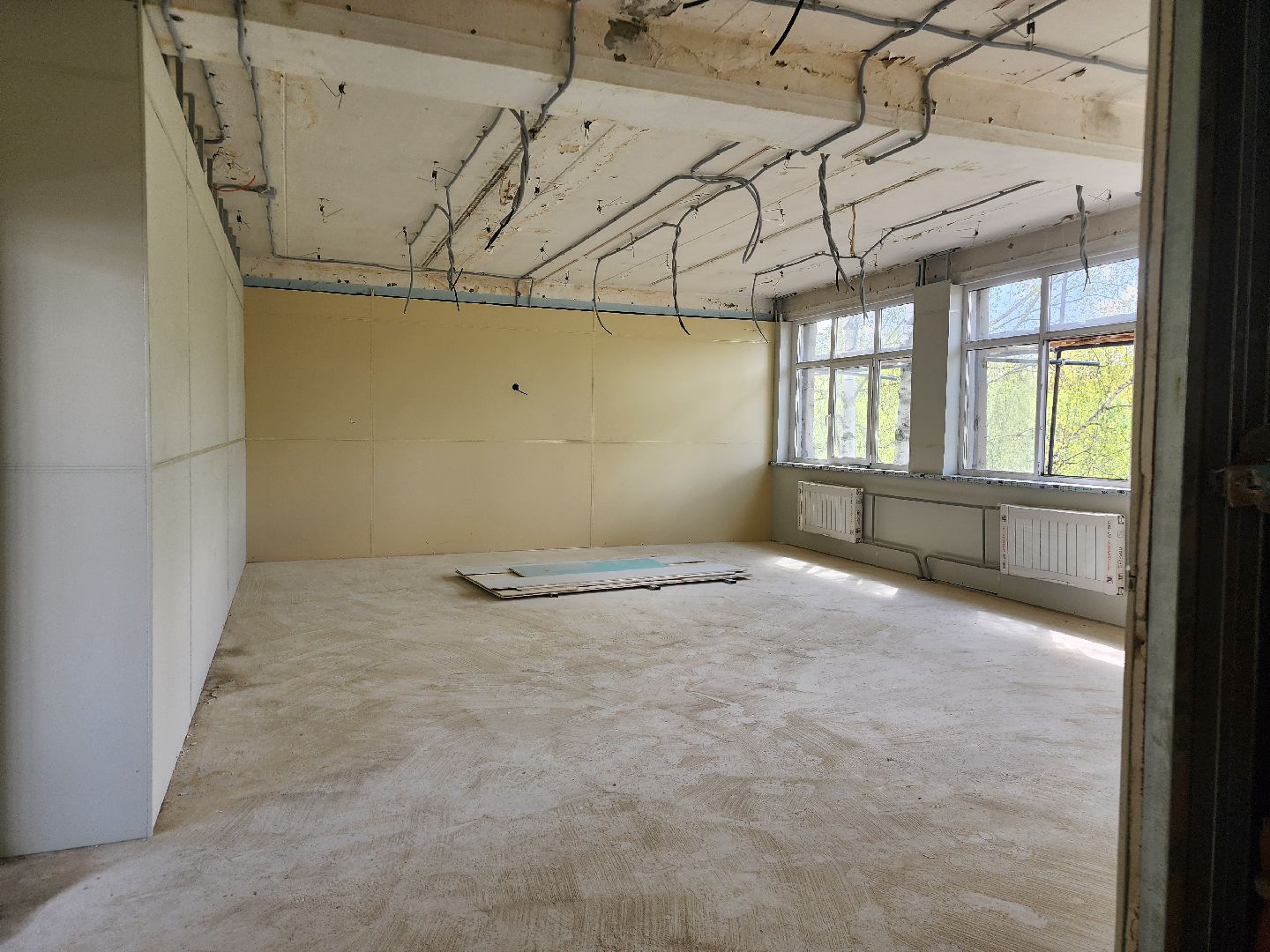 фрязино, ремонт школы, гимназия, капитальный  ремонт,