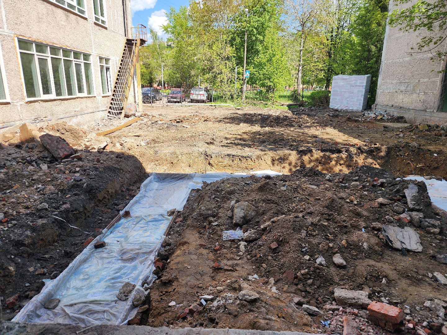 фрязино, ремонт школы, гимназия, капитальный  ремонт,