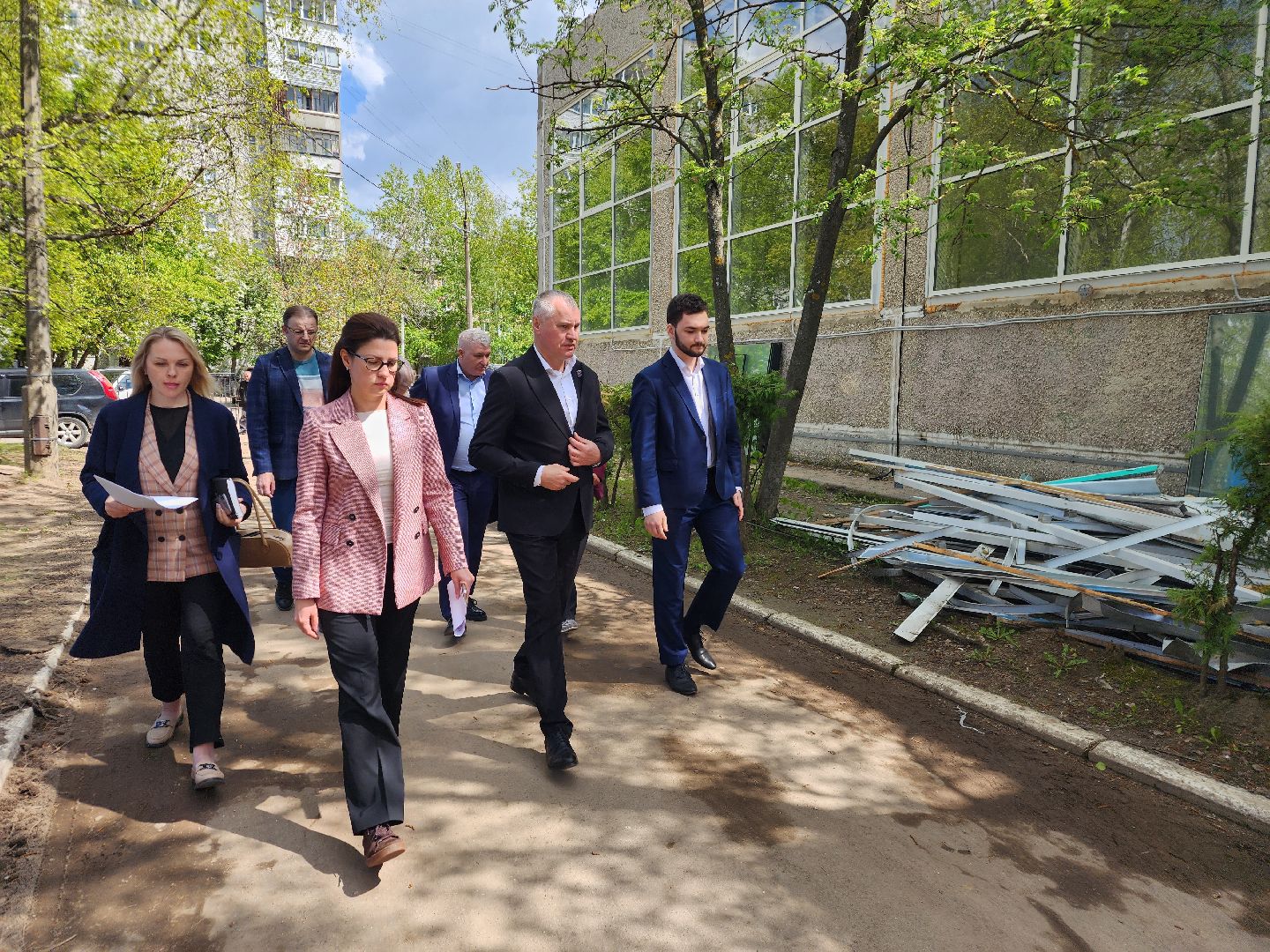 фрязино, ремонт школы, гимназия, капитальный  ремонт,