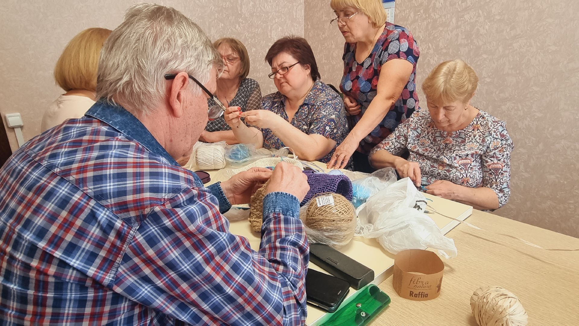 ПОДМОСКОВЬЕ, Ивантеевка, Пушкинский, активное долголетие, вязание