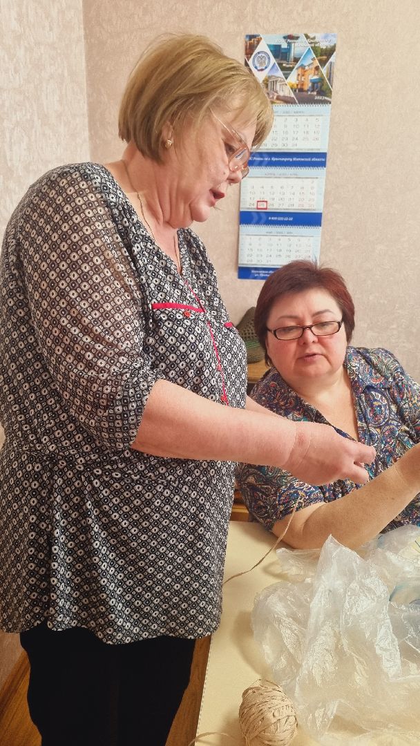 ПОДМОСКОВЬЕ, Ивантеевка, Пушкинский, активное долголетие, вязание