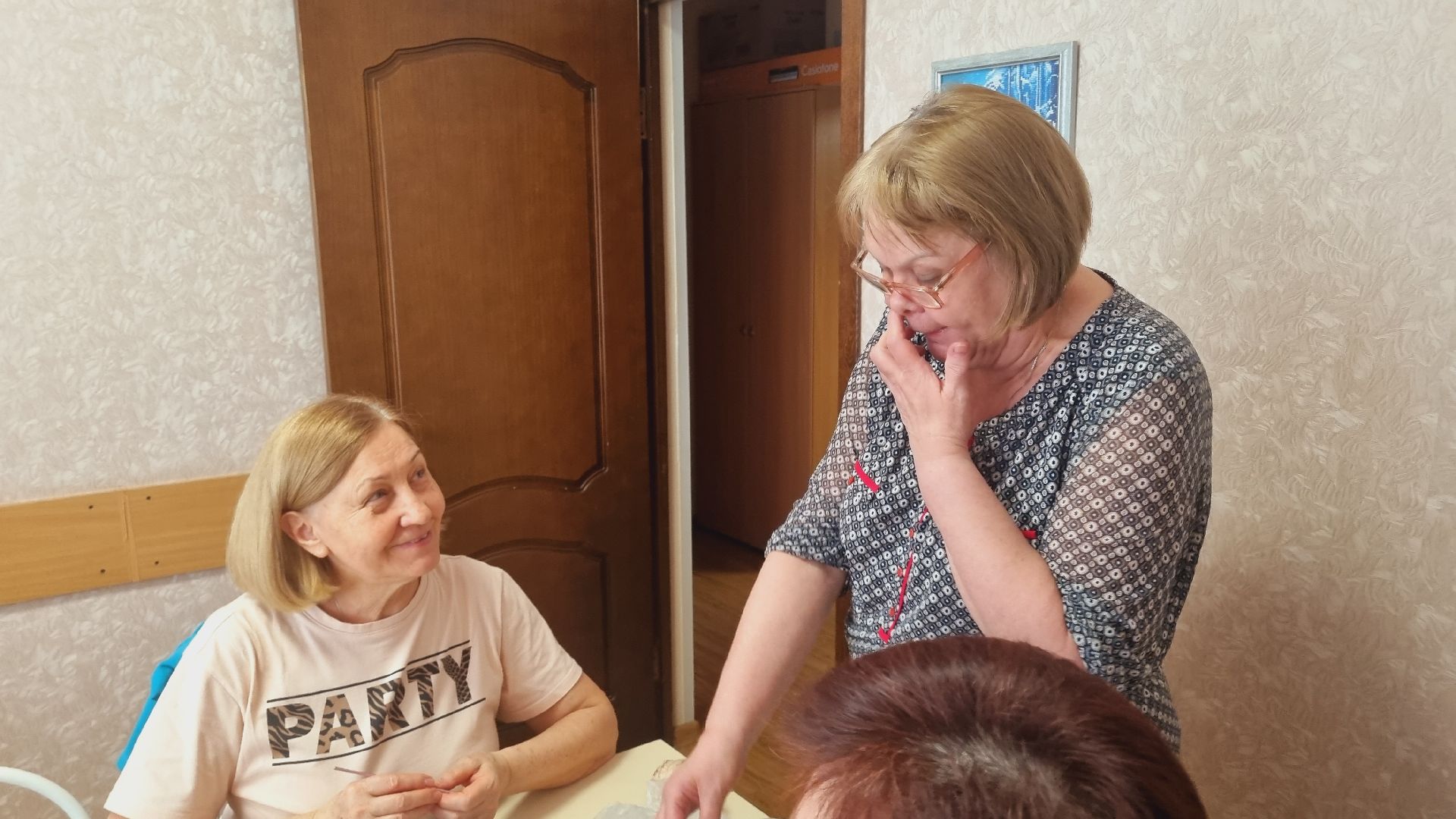 ПОДМОСКОВЬЕ, Ивантеевка, Пушкинский, активное долголетие, вязание