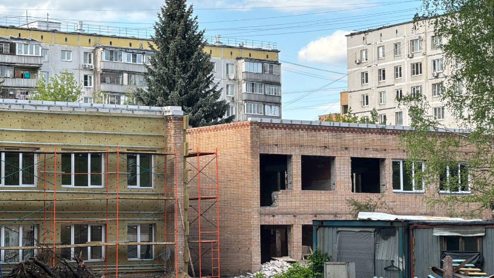 строительство, детский сад, капитальный ремонт,