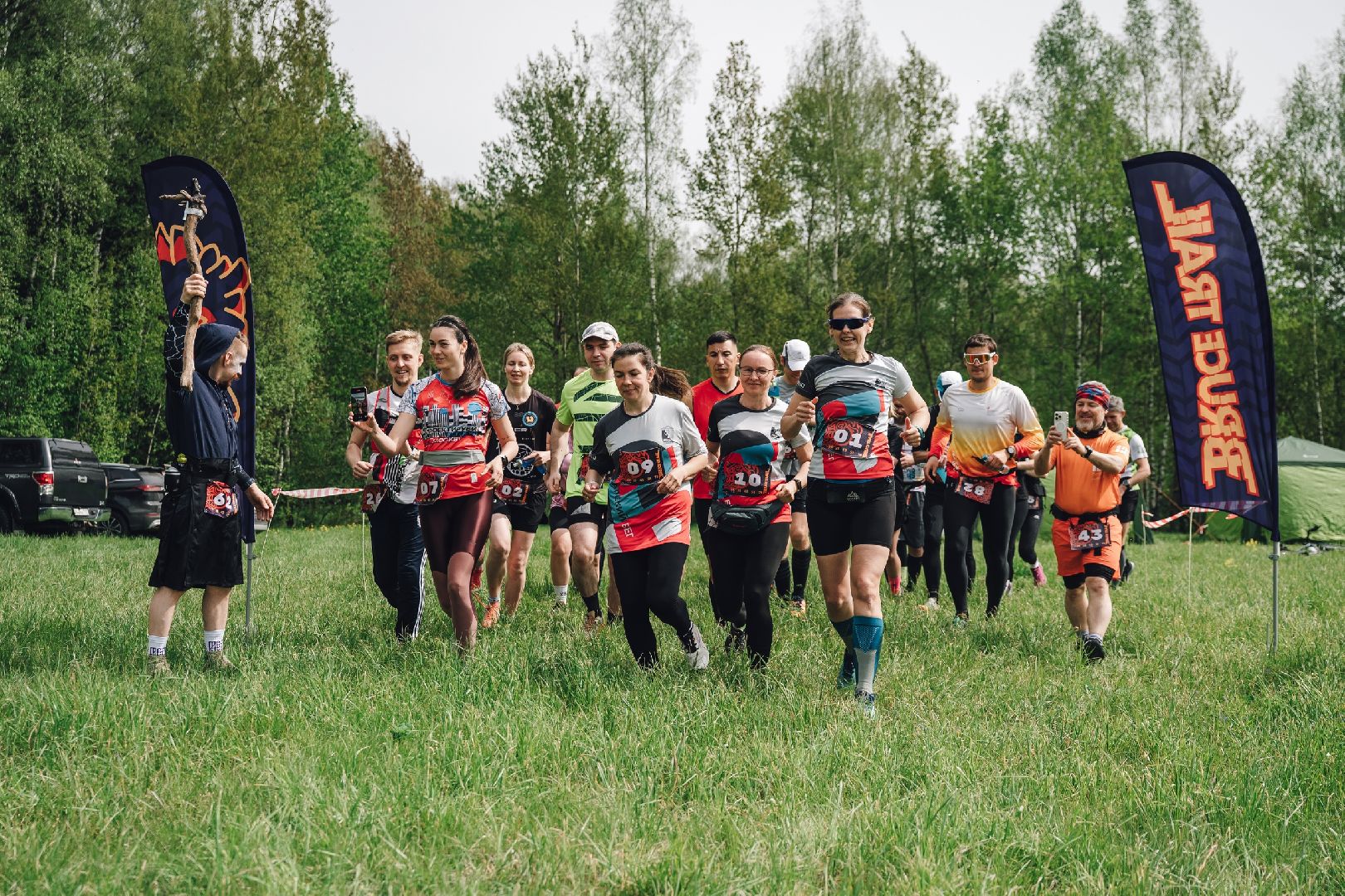 спорт, бег, забег по пересеченной местности, лосино-петровский,