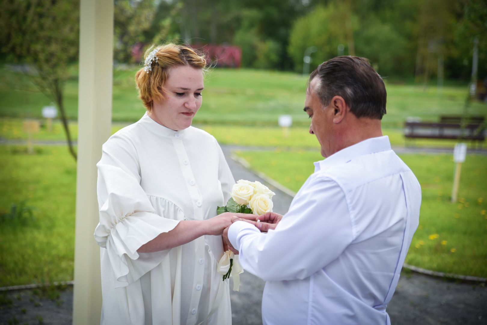 бронницы, выездная регистрация брака, парк бронницкий луг, выездная регистрация брака в Бронницах ,
