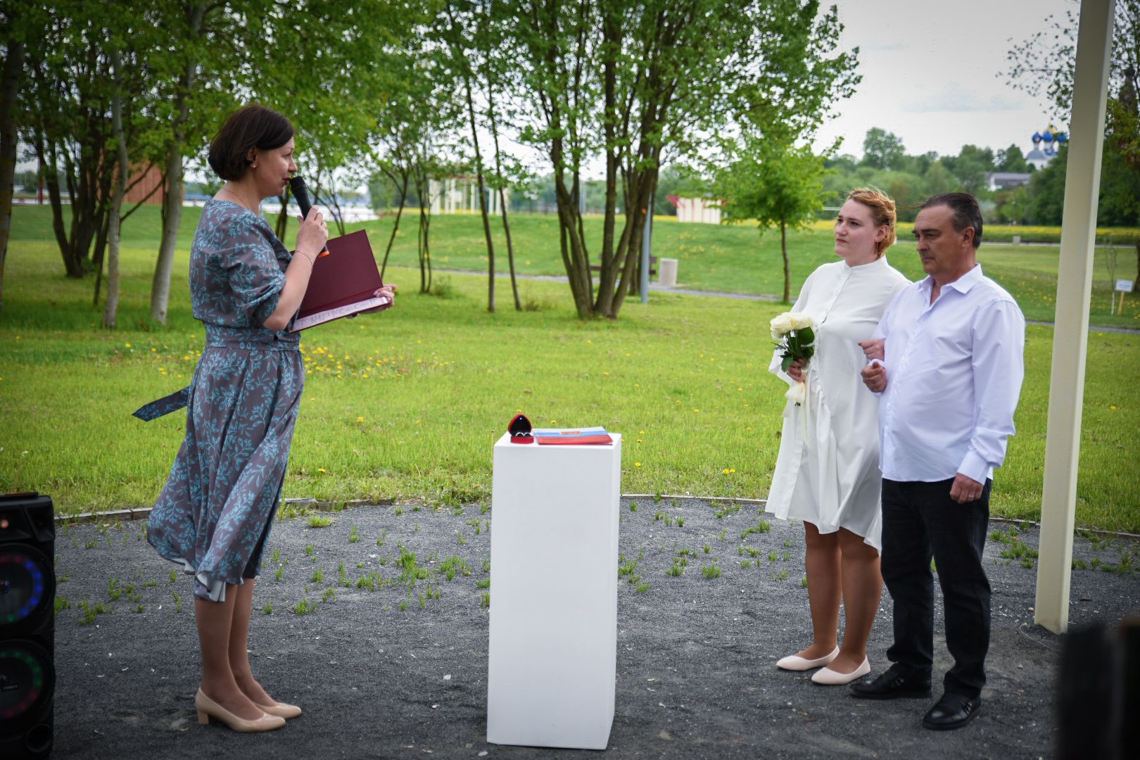 бронницы, выездная регистрация брака, парк бронницкий луг, выездная регистрация брака в Бронницах ,