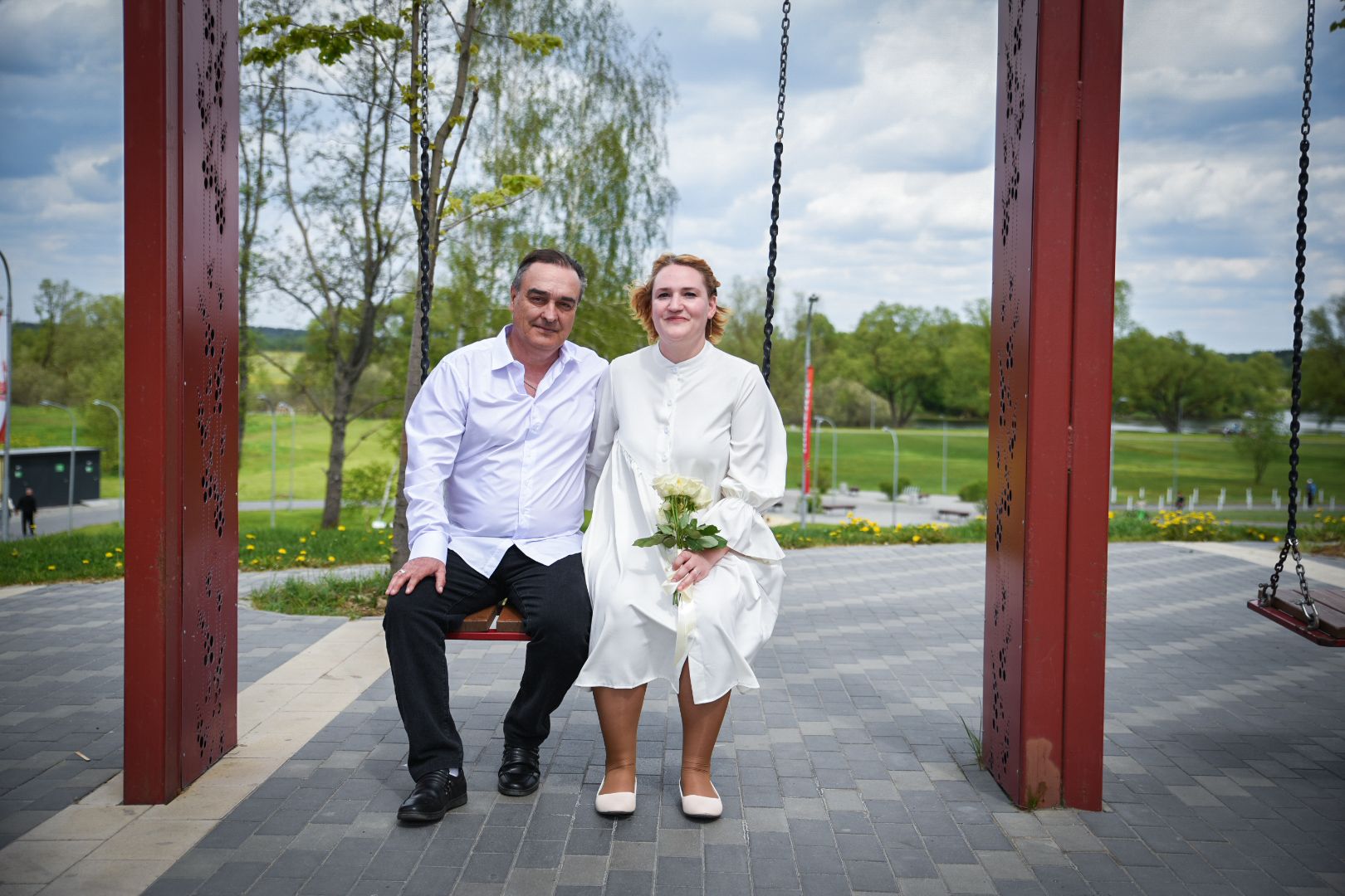 бронницы, выездная регистрация брака, парк бронницкий луг, выездная регистрация брака в Бронницах ,