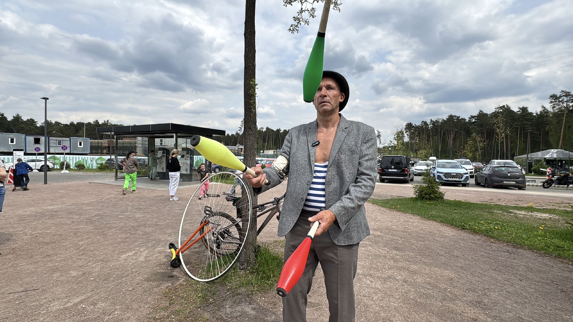 Исторический велопробег, Парк Малевича, Одинцово,