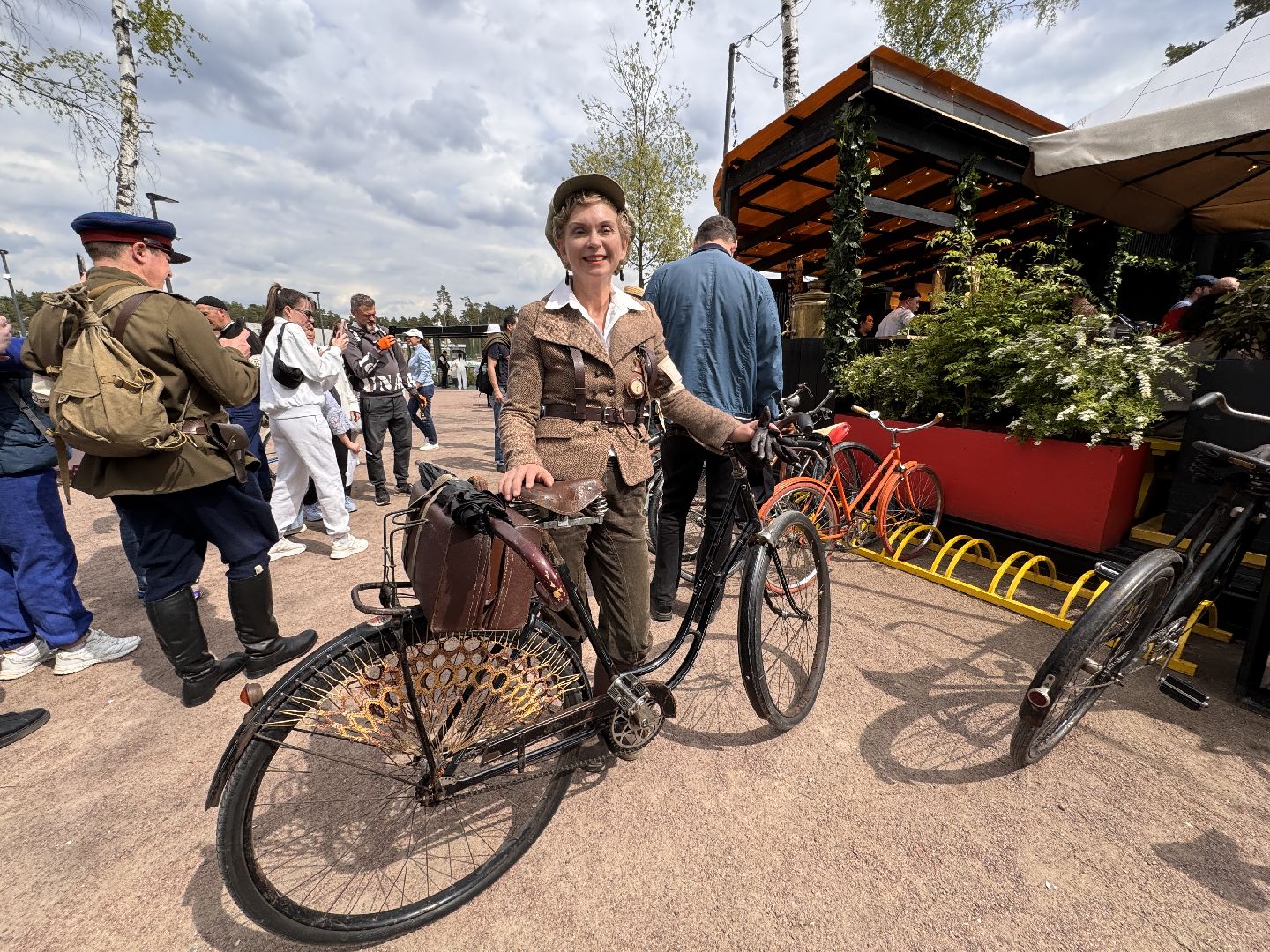 Исторический велопробег, Парк Малевича, Одинцово,