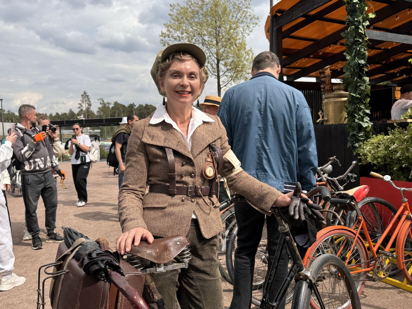 Исторический велопробег, Парк Малевича, Одинцово,