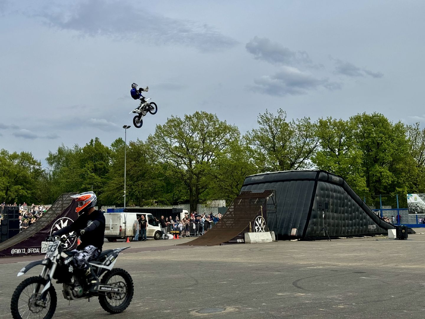 мотофристайл-шоу, команда fmx13, мотоциклисты, ленинский городской округ,