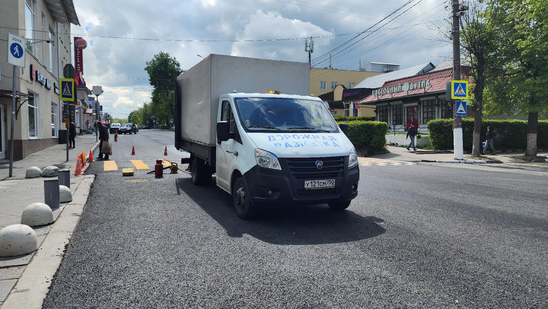 ремонт, дороги, ремонт дорог, поселок зеленый, богородский городской округ,