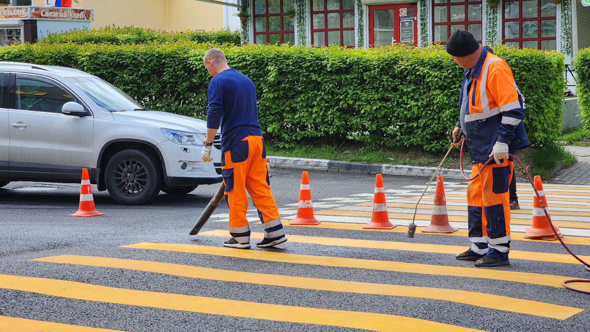 ремонт, дороги, ремонт дорог, поселок зеленый, богородский городской округ,