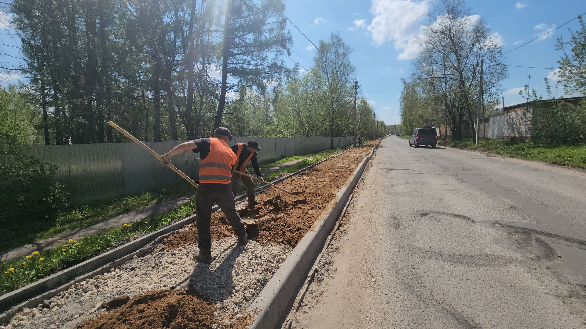 вертикалки, пушкино, заветы ильича, микрорайон, ремонт дороги, губернаторская программа,
