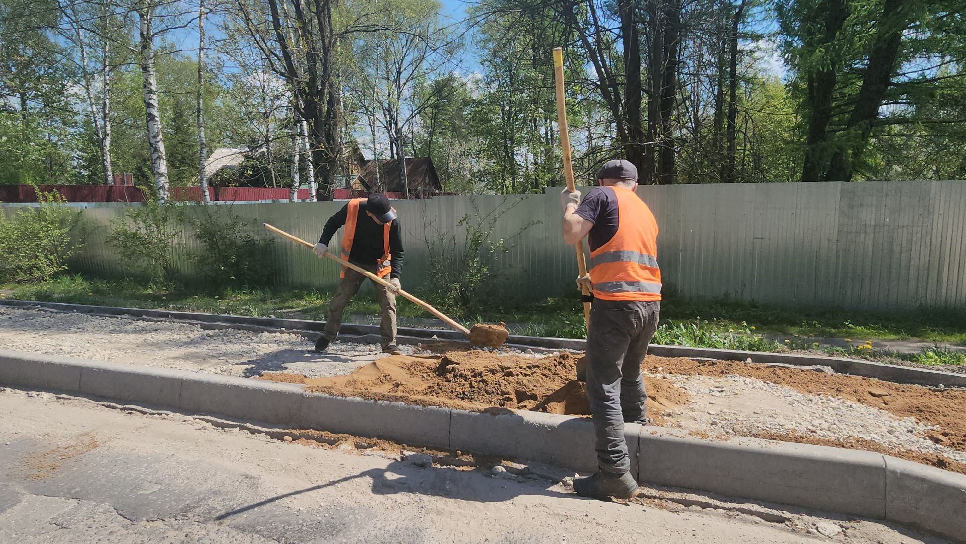 вертикалки, пушкино, заветы ильича, микрорайон, ремонт дороги, губернаторская программа,