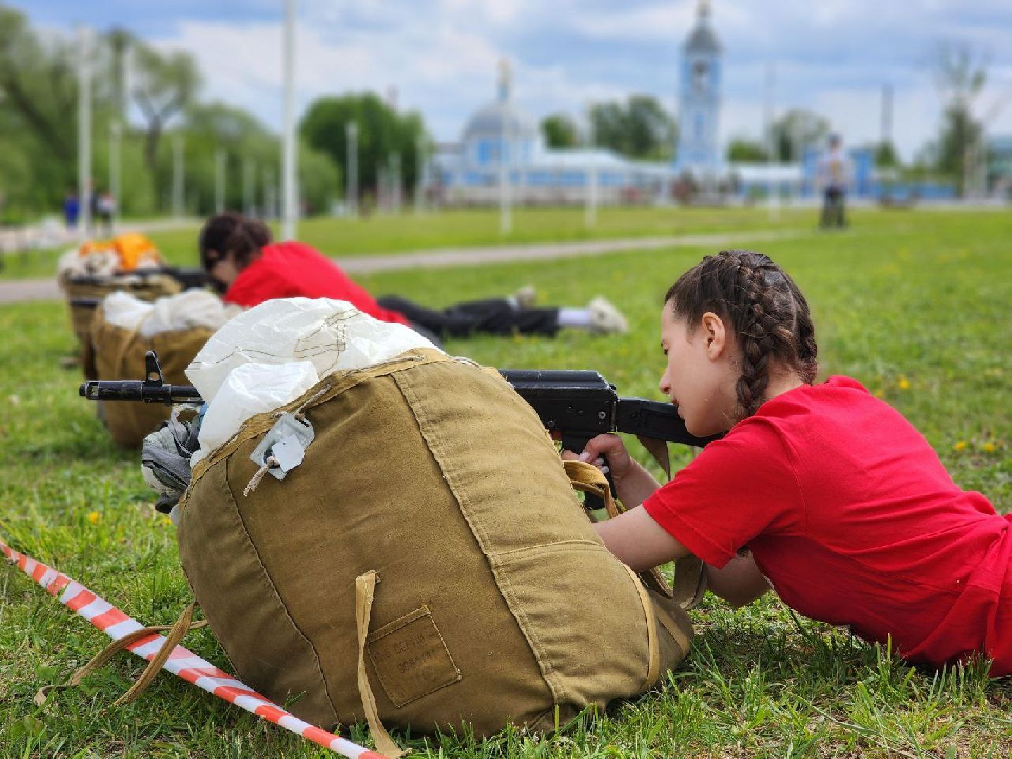 воскресенск, зарница, военно-патриотический квест, школьники, спорт,
