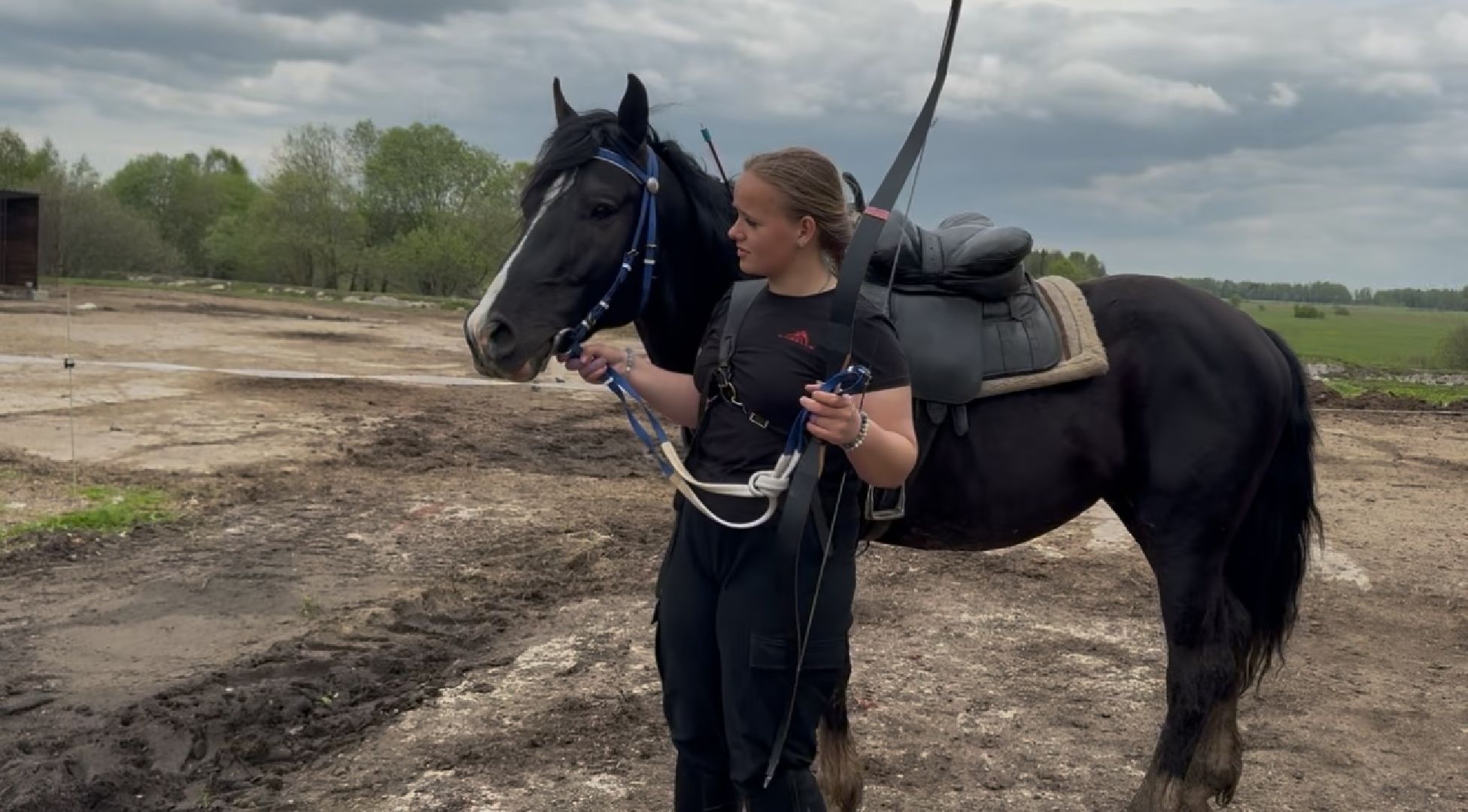 шаховская, лучники, кони, стрельба из лука,