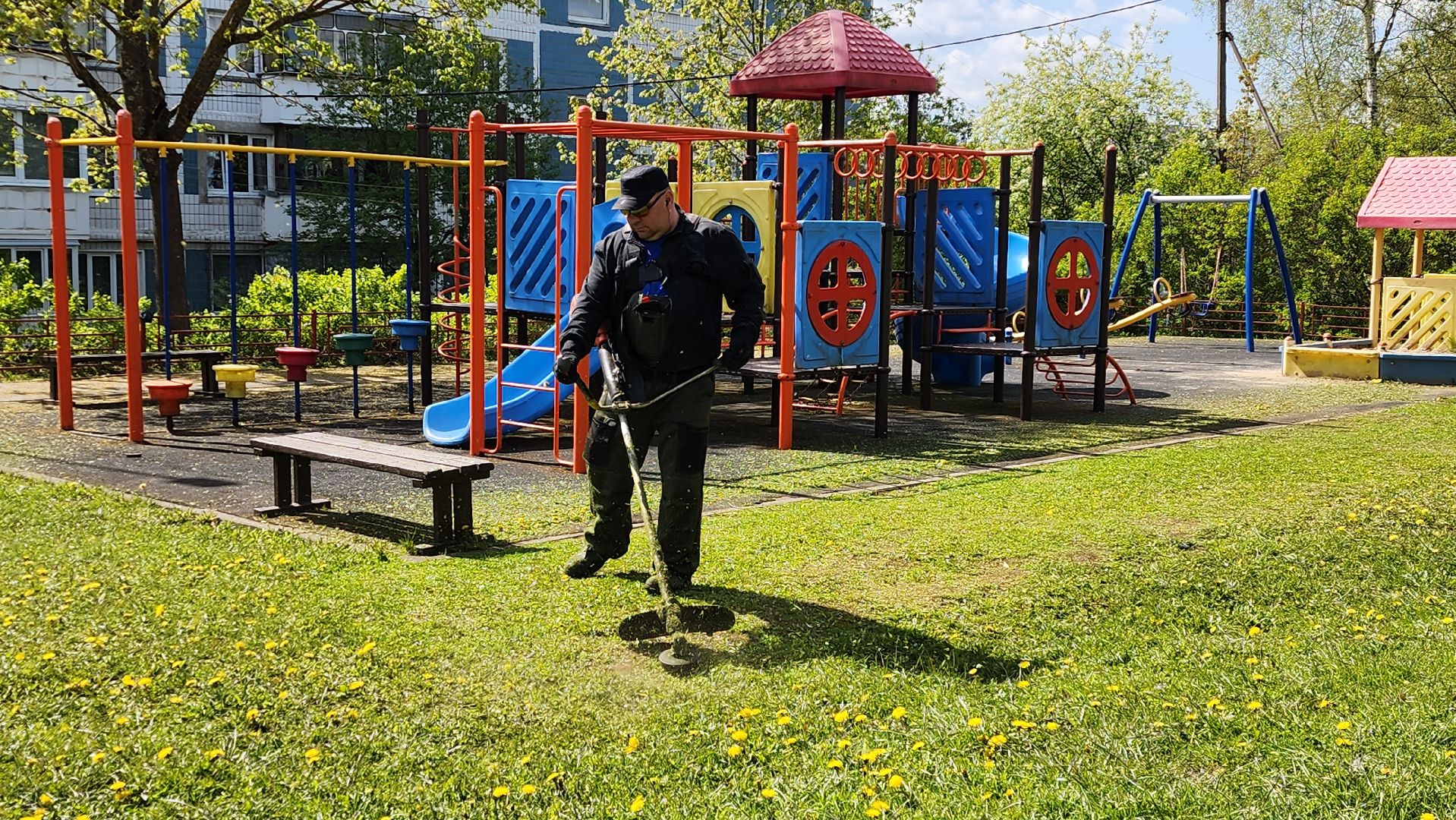 истра, благоустройство, клещи, газон,