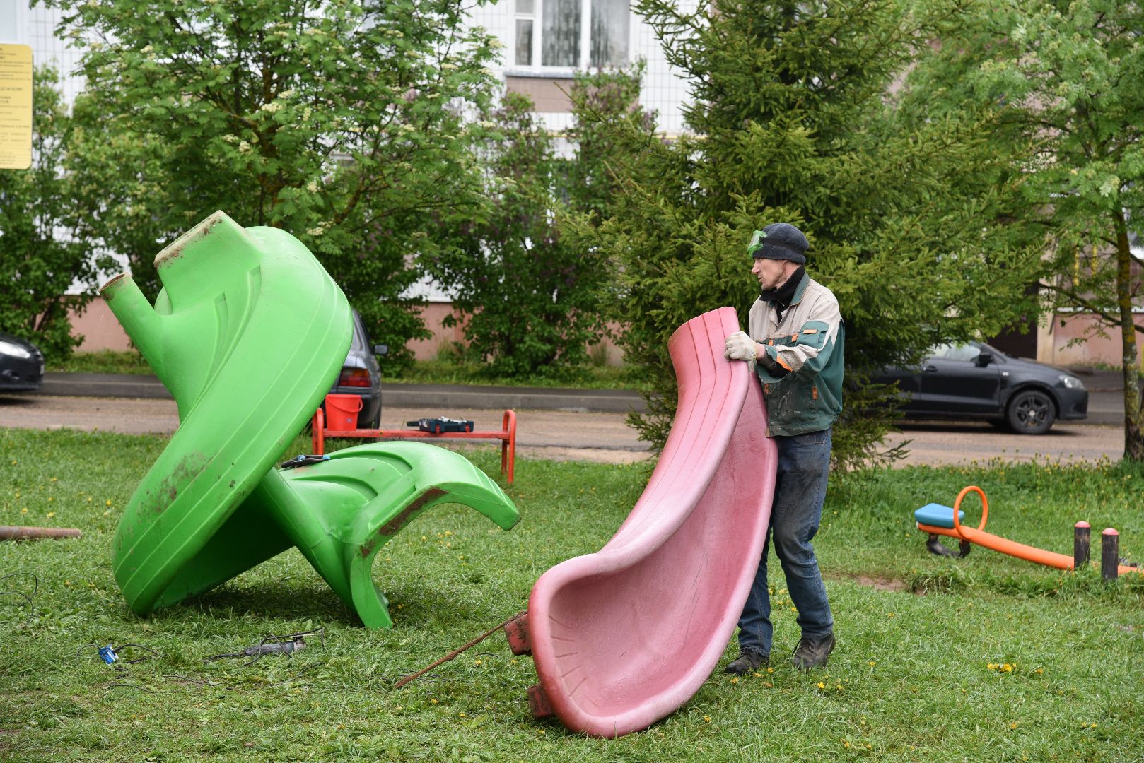 лотошино, благоустройство, детские игровые площадки,