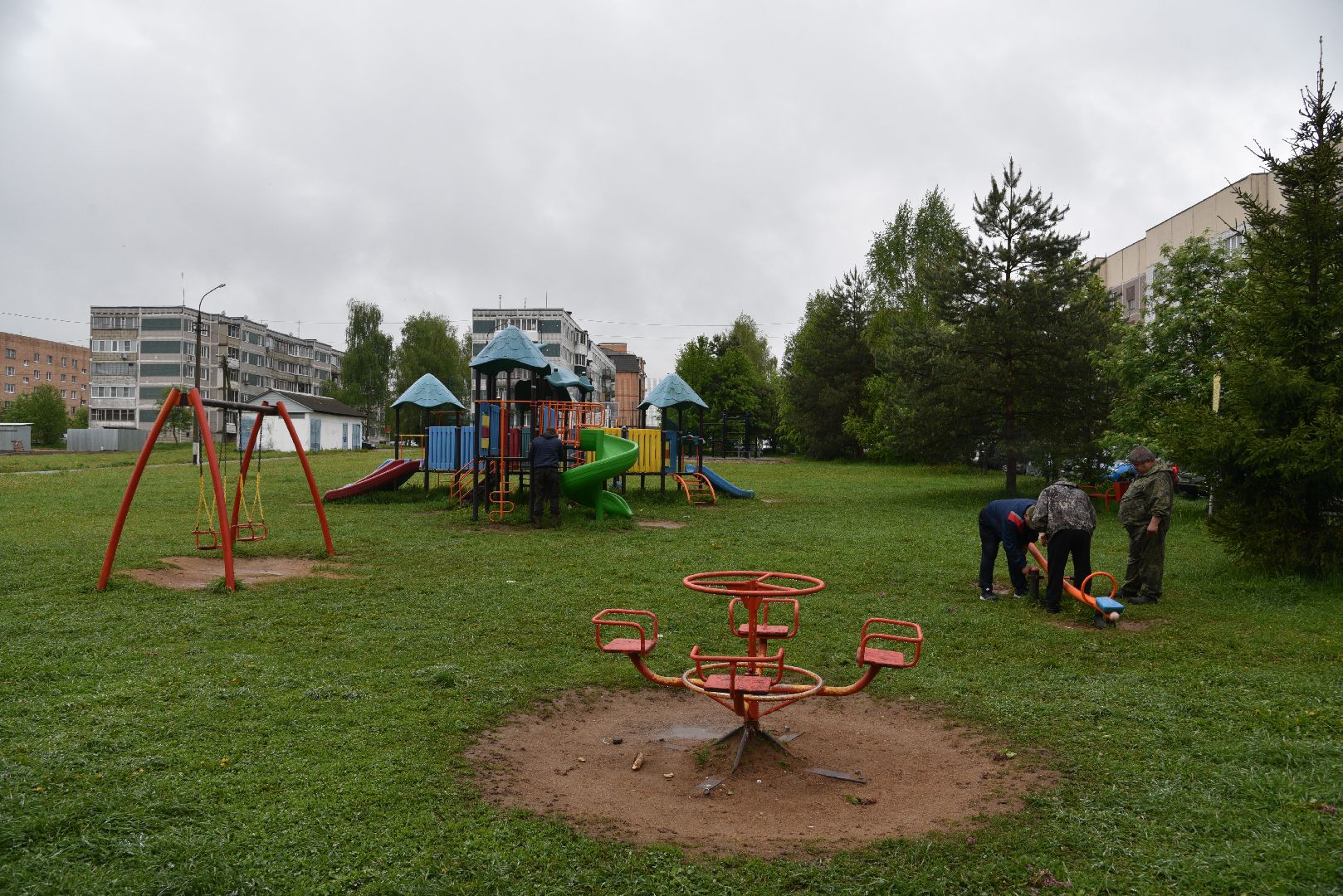 лотошино, благоустройство, детские игровые площадки,
