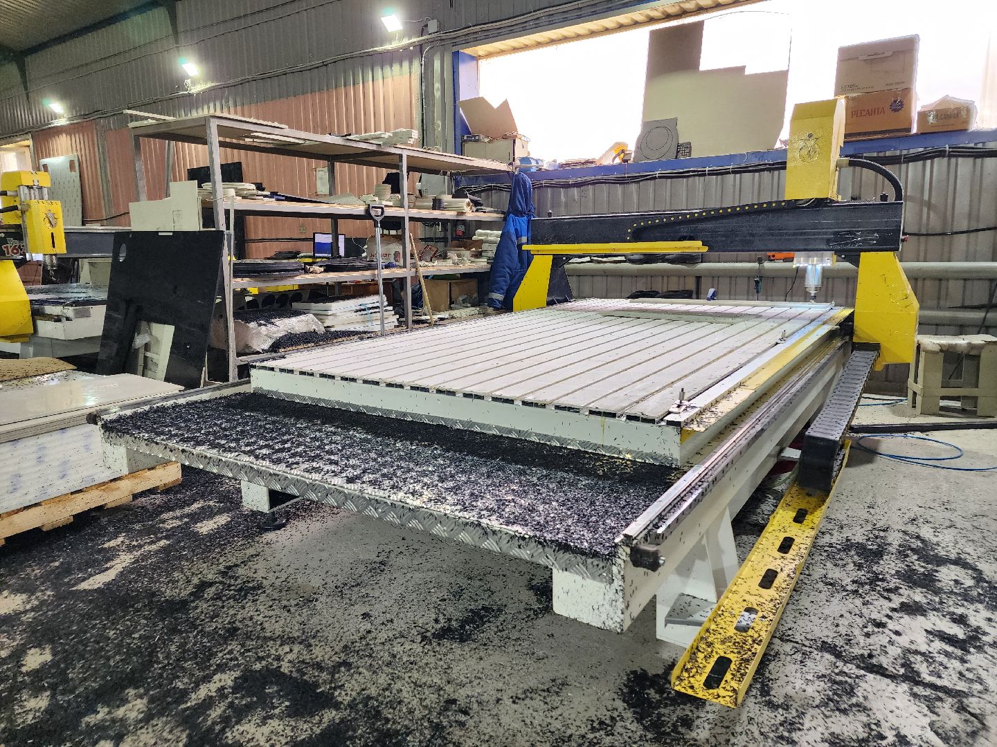 чехов, деревня сергеево, завод полимеризделия, программа импортозамещения, отечественное сырье, российские станки, емкости ванны фильтры, пластиковые изделия, промышленность,