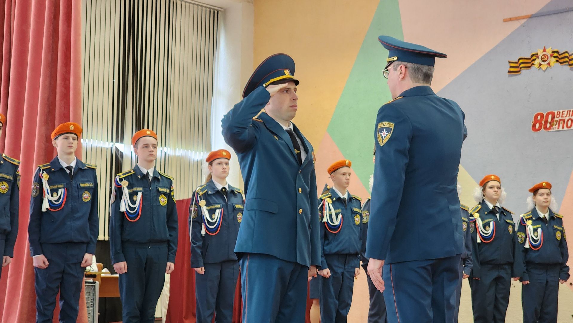 протвино, кадетский класс, образование, вручение удостоверений,