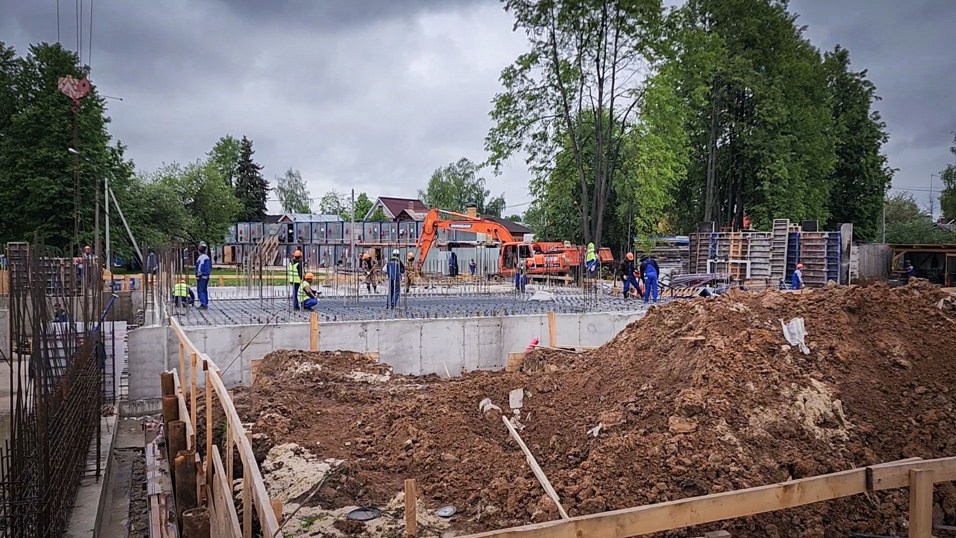 бронницы, пристройка к лицею, строительство нового корпуса лицея,